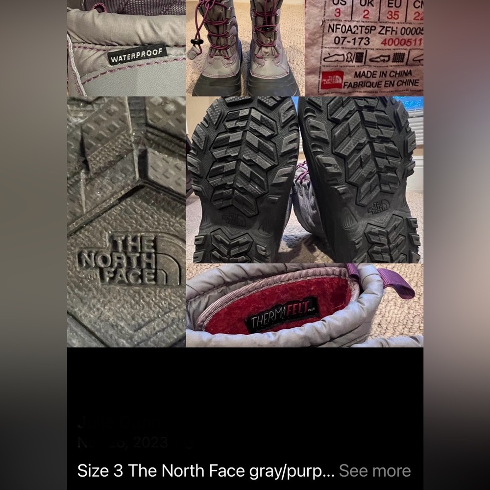 SNOW! all items purchased new, only worn by my girls;SF & PF home